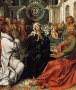 Here descent of the holy spirit COECKE VAN AELST, Pieter